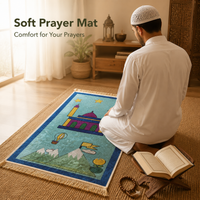 Kids prayer mat - Kids Prayer Mat - My First Sajjadah (5 Colors) - detail view 2