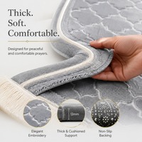 Embossed Thick Mat — Pastel Collection (5 Colors)