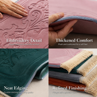 Embroidered thick prayer mat - Embroidered Comfort Mat - Royal Damask (6 Colors) - detail view 3