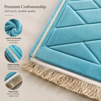 Embossed Thick Mat — Soft Collection (5 Colors)