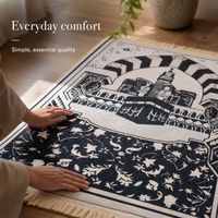 Single prayer mat - Single Prayer Mat - Serenity Blue - detail view 4