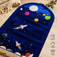 Premium Islamic Prayer Rug 1.1cm Thick - Non-Slip Sajjadah, 70x110cm