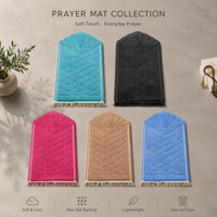 Embossed Thick Mat — Soft Collection (5 Colors)