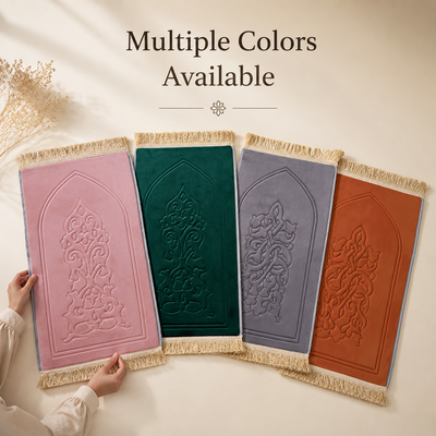 Embroidered Comfort Mat — Royal Damask (6 Colors)
